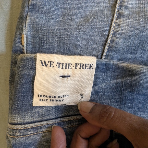 Free People Double Dutch Pull-On Jeans - Sz S - Picture 4 of 7